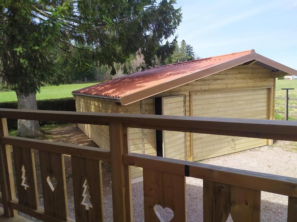 Chalet Du Spiemont Champdray Exterior foto